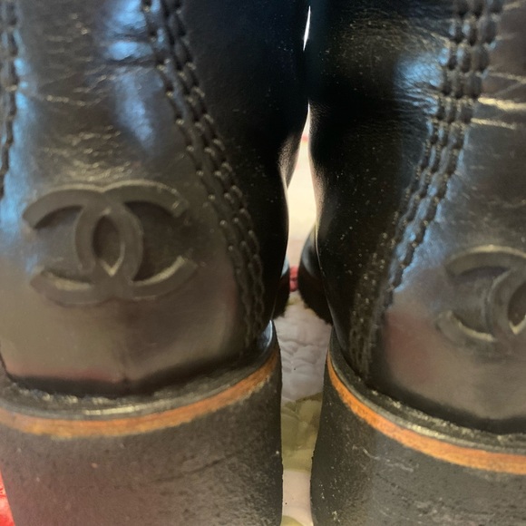 Chanel Leather Boots - Picture 10 of 14